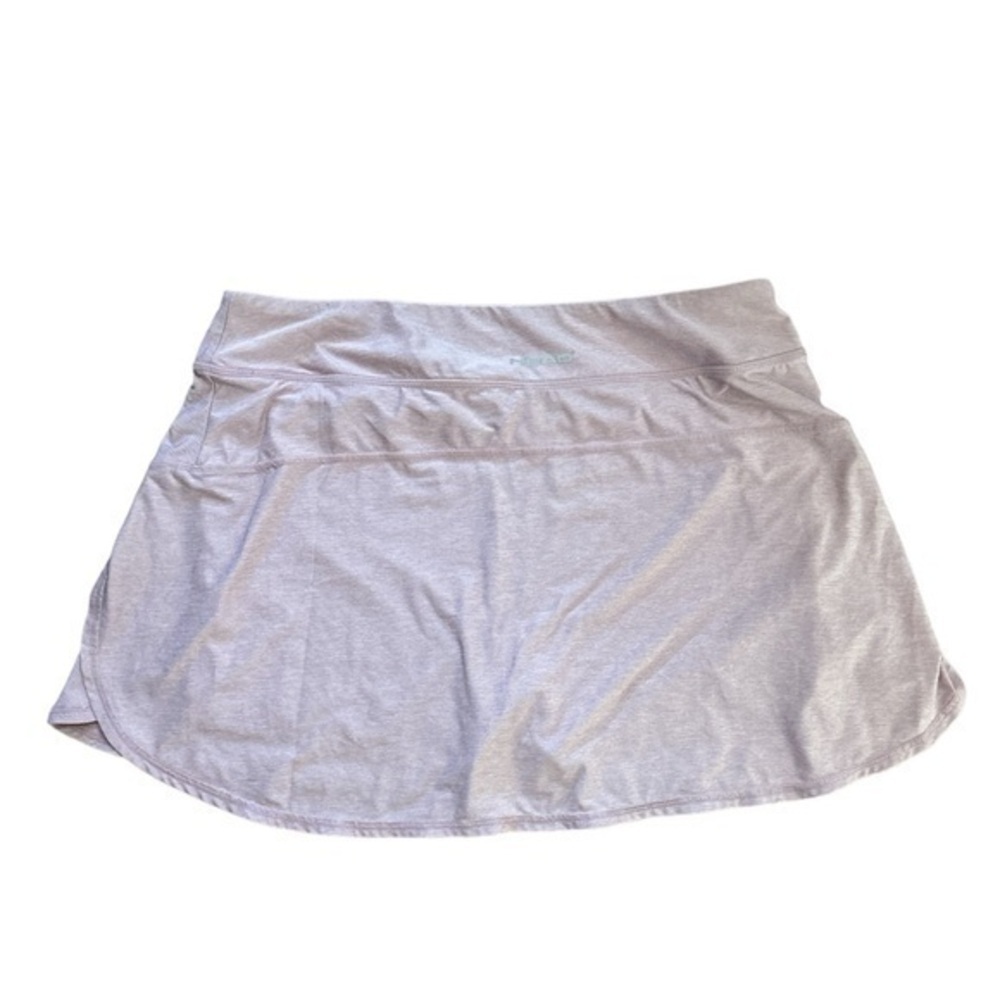 Women’s HEAD pale pink athletic skirt with shorts - LIKE NEW - large